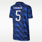 Jersey de fútbol Nike Dri-FIT ADV de la selección nacional de Francia local 2026 Match Jules Koundé para niños talla grande