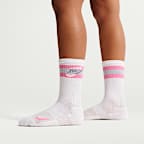 Nike Everyday Kids' Cushioned Crew Socks (6 Pairs)