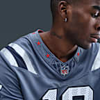 Drake Maye New England Patriots Rivalries Collection Men's Nike Dri-FIT NFL Limited Jersey