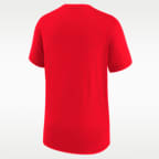 Playera Nike Dri-FIT de la NFL para niños talla grande Buffalo Bills Icon Legend Edition