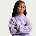 Conjunto de leggings de 2 piezas Swoosh Sparkle para niños talla pequeña Nike