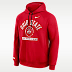 Ohio State Courtside Men's Nike Dri-FIT College Pullover Hoodie