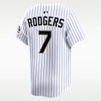 Brendan Rodgers Colorado Rockies Men's Nike Dri-FIT ADV MLB Limited Jersey