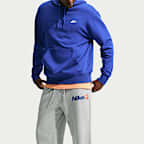 Nike Club Men's French Terry Open-Hem Pants