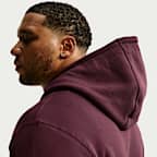 Sudadera con gorro sin cierre de tejido Fleece para hombre Nike Club