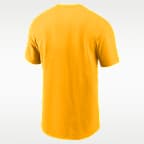 Playera Nike NFL para hombre Pittsburgh Steelers Logo Essential