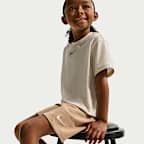 Nike Younger Kids' Jersey T-Shirt and French Terry Shorts Set