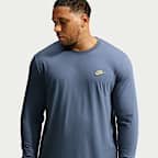 Playera de manga larga para hombre Nike Sportswear Club