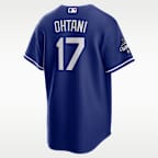 Shohei Ohtani Los Angeles Dodgers 2025 World Series Champions Men's Nike MLB Replica Jersey