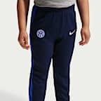 Pleteninová fotbalová sportovní souprava Nike Dri-FIT Inter Milán Strike pro malé děti