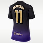 Jersey de futbol Nike Dri-FIT del Barcelona visitante 2026/27 Stadium Kobe de Raphinha para mujer