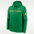 Sudadera con gorro sin cierre universitaria Nike para hombre Oregon Sideline Club