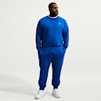 Sudadera de cuello redondo de tejido Fleece para hombre Nike Club