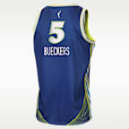 Jersey Nike de la WNBA para niños talla grande Paige Bueckers Dallas Wings Rebel Edition