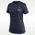 Dallas Cowboys Sideline Velocity Women's Nike Dri-FIT NFL T-Shirt