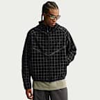 Nike Tech weite Dri-FIT Shori Strickjacke mit durchgehendem Reißverschluss und Print (Herren)