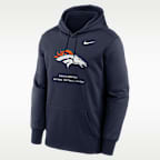 Denver Broncos Men's Nike Therma NFL Pullover Hoodie