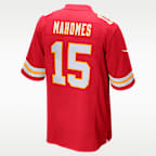 Jersey de fútbol americano para hombre Game NFL Kansas City Chiefs (Patrick Mahomes)