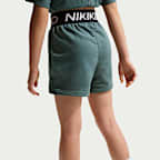 Shorts Dri-FIT para niña talla grande Nike Pro Fleece