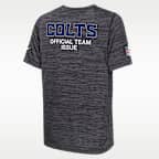 Indianapolis Colts Rivalries Collection Sideline Velocity Big Kids' Nike Dri-FIT NFL T-Shirt