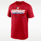 Playera Nike Dri-FIT de la MLB para hombre Cleveland Guardians 2026 Postseason Authentic Collection Legend