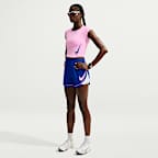 Nike Swoosh Women's Dri-FIT Mid-Rise Unlined Running Shorts