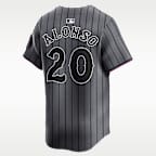 Jersey Nike Dri-FIT ADV de la MLB Limited para hombre Pete Alonso New York Mets City Connect