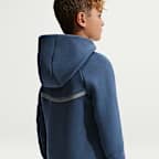 Nike Sportswear Tech Fleece Older Kids' Full-Zip Hoodie with Reflective Design Accents