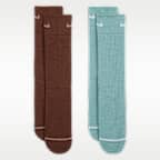 Nike Everyday Wool Cushioned Crew Socks (2 Pairs)