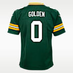 Matthew Golden Green Bay Packers 2025 NFL Draft First Round Pick Big Kids' Nike NFL Game Jersey