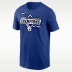 Los Angeles Dodgers 2025 World Series Champions Team Logo Men's Nike MLB T-Shirt