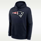 Sudadera con gorro sin cierre Nike de la NFL para hombre Drake Maye New England Patriots