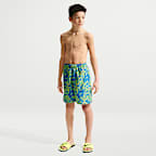 Nike Swim Breaker Big Kids' (Boys') 7" Brief-Lined Volley Short