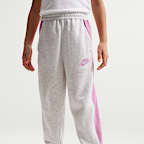 나이키 리틀키즈 프렌치 테리 컬러블록 투피스 크루 세트