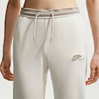 Nike Studio Fleece Lightweight 'French Terry' Women's Mid-Rise Tracksuit Bottoms