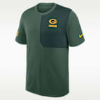 Green Bay Packers Sideline Coach Men's Nike Dri-FIT NFL Top