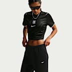 Nike Studio Fleece Lightweight "French Terry" Women's Mid-Rise Open-Hem Pants