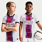 Paris Saint-Germain 2026/27 Stadium Uit Nike Dri-FIT replicavoetbalshirt voor kids