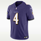 Jersey de la NFL Nike Dri-FIT Limited para hombre Zay Flowers Baltimore Ravens