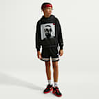 Sudadera con gorro sin cierre para niños talla grande LeBron "Masked Menace"