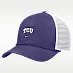 TCU Sideline Rope Men's Nike College Trucker Adjustable Hat