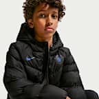 Chelsea F.C. Older Kids' Nike Football Synthetic-Fill Hooded Jacket