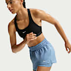 Nike One Women's Dri-FIT High-Waisted 8cm (approx.) 2-in-1 Shorts