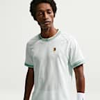 Playera de tenis de manga corta para hombre NikeCourt Heritage