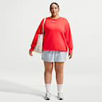 Nike Sportswear Phoenix Fleece Women's Oversized Crew-Neck Sweatshirt (Plus Size)