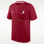 Alabama Sideline Coach Men's Nike Dri-FIT College Top