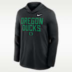 Oregon Sideline Men's Nike Dri-FIT College Long-Sleeve Hooded Top