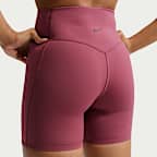 Nike Universa Women's High-Waisted 5" Biker Shorts with No Front Seam