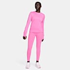 Playera de correr de cuello redondo para mujer Nike Dri-FIT Swift Element UV