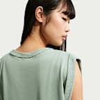 Camiseta de tirantes oversized para mujer Nike Sportswear Chill Terry